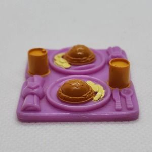 Fisher -Price Loving Family Dollhouse Food Tray Chicken Pot Pie REPLACEMENT